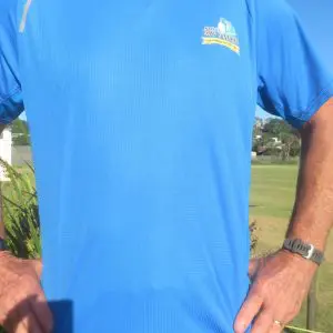 2023 Mens TShirt Blue – Front